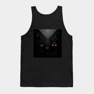 Black Cats in Adverse Weather Tank Top